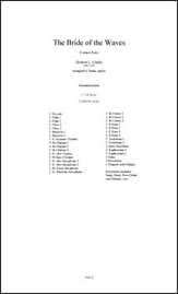 The Bride of the Waves Concert Band sheet music cover